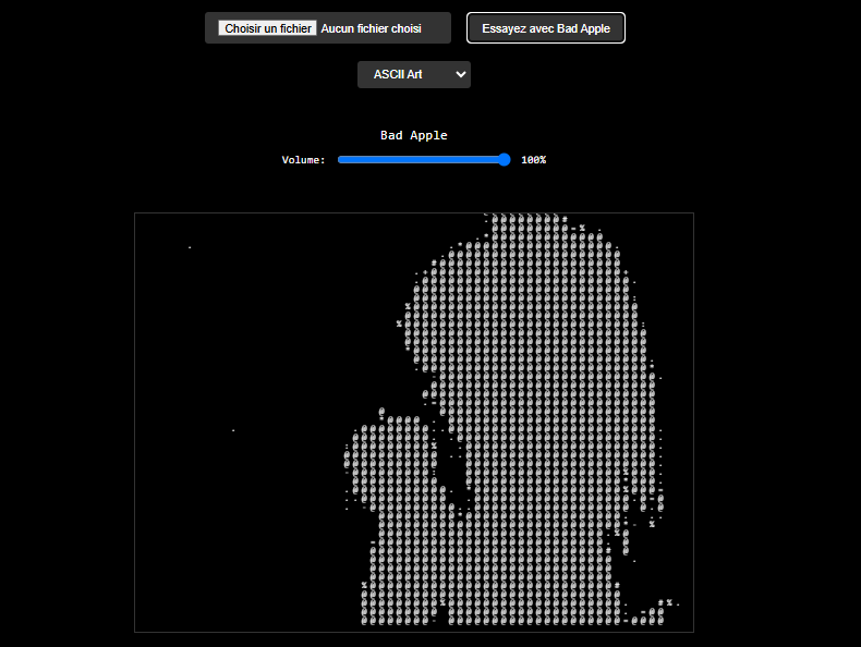 Convertisseur - Bad Apple