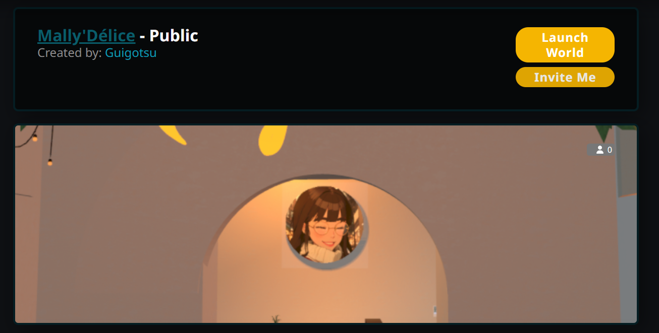 Le Mally'Délice - Café-Ciné VRChat